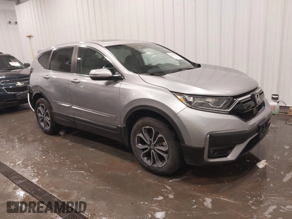 2020 Honda CR-V EX with VIN 2HKRW2H56LH661962, listed as a IAAI auction lot 41913507 with 31,695 mi miles. Bid and sale history available at carsss.com. Image 1.