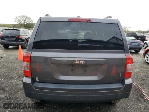2015 Jeep Patriot Sport with VIN 1C4NJPBB3FD409847, listed as a Copart auction lot 55172265 with 158,626 mi miles and Non Repairable. Bid and sale history available at DreamBid. Image 6.