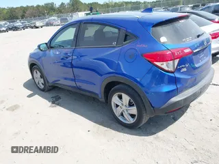 2020 Honda HR-V EX with VIN 3CZRU6H57LM704948, listed as a IAAI auction lot 41876428 with 84,786 mi miles. Bid and sale history available at carsss.com. Image 3.