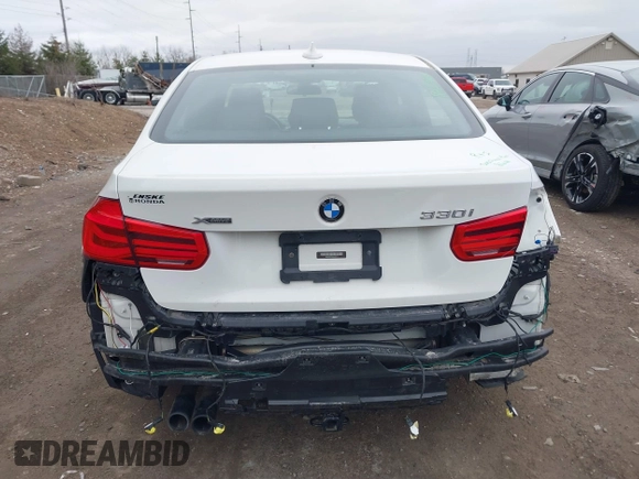 2017 BMW 3 Series 330i xDrive with VIN WBA8D9C36HA005515, listed as a IAAI auction lot 41853555 with 65,265 mi miles and . Bid and sale history available at DreamBid. Image 17.