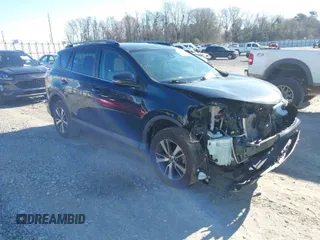 2017 Toyota RAV4 XLE with VIN 2T3WFREV9HW402768, listed as a IAAI auction lot 41639803 with 73,850 mi miles. Bid and sale history available at carsss.com. Image 1.