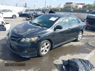 2011 Toyota Corolla L with VIN 5YFBU4EE3BP002066, listed as a IAAI auction lot 41697328 with 1 mi miles. Bid and sale history available at carsss.com. Image 2.
