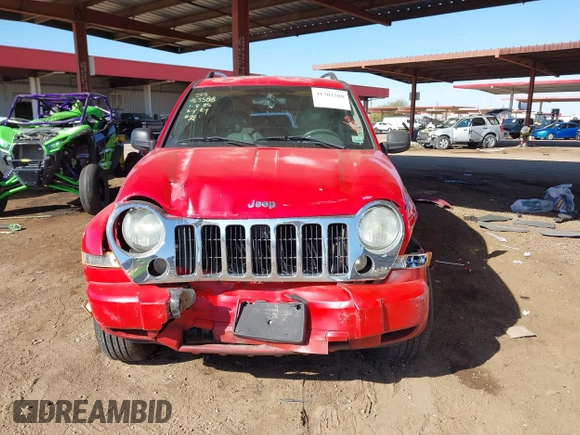 2005 Jeep Liberty Limited with VIN 1J8GK58K45W520114, listed as a IAAI auction lot 41302208 with 132,439 mi miles and . Bid and sale history available at DreamBid. Image 6.