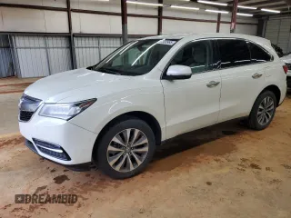 2016 Acura MDX Technology with VIN 5FRYD4H43GB021456, listed as a Copart auction lot 57300985 with 134,597 mi miles and Salvage title. Bid and sale history available at DreamBid. Image 1.