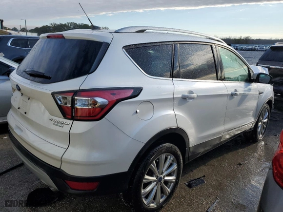 2017 Ford Escape Titanium with VIN 1FMCU0JD9HUB48912, listed as a Copart auction lot 84016554 with 52,199 mi miles and Salvage Title. Bid and sale history available at carsss.com. Image 3.