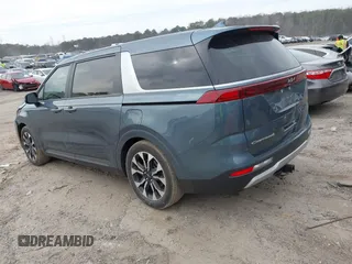 2022 Kia Carnival EX with VIN KNDNC5H36N6126232, listed as a IAAI auction lot 41683084 with 74,786 mi miles. Bid and sale history available at carsss.com. Image 3.