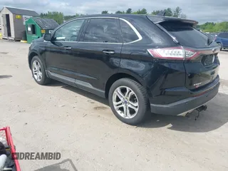 2017 Ford Edge Titanium z VIN 2FMPK4K97HBB82314, wystawiony jako IAAI lot #42295212 z przebiegiem 191 524 mil mil oraz . Historia ofert i sprzedaży dostępna na DreamBid. Obrazek 3.