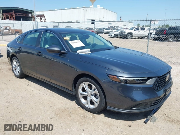 2024 Honda Accord LX z VIN 1HGCY1F28RA046057, wystawiony jako IAAI lot #42009898 z przebiegiem 4831 mil mil oraz . Historia ofert i sprzedaży dostępna na DreamBid. Obrazek 1.