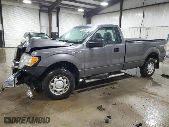 2012 Ford F-150 XL with VIN 1FTNF1EF8CKE30438, listed as a Copart auction lot 72623564 with 43,561 mi miles and Salvage title. Bid and sale history available at DreamBid. Image 1.