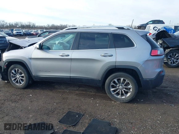 2020 Jeep Cherokee Latitude Plus with VIN 1C4PJMLB4LD652178, listed as a IAAI auction lot 41865642 with 77,096 mi miles and . Bid and sale history available at DreamBid. Image 13.