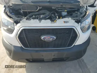 2023 Ford Transit Cargo with VIN 1FTBR3X86PKA19338, listed as a Copart auction lot 52677015 with 93,268 mi miles and Salvage Title. Bid and sale history available at DreamBid. Image 12.