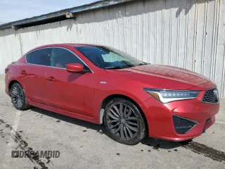 2019 Acura ILX w/Premium/A-Spec Pkg with VIN 19UDE2F85KA003583, listed as a Copart auction lot 47829755 with 92,990 mi miles and Clean Title. Bid and sale history available at carsss.com. Image 4.