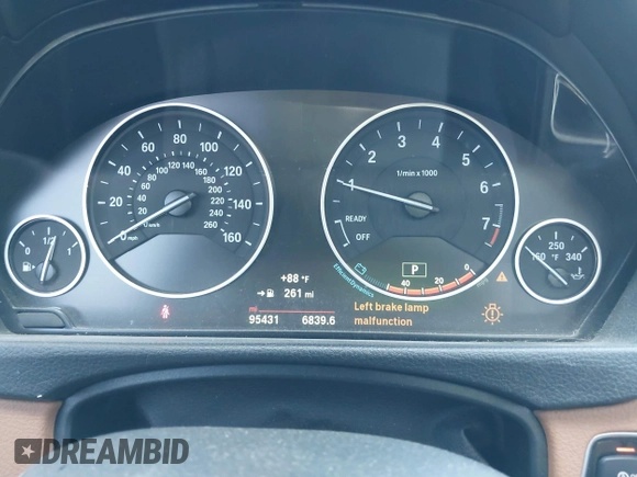 2015 BMW 4 Series 428i xDrive with VIN WBA3N5C52FK484864, listed as a IAAI auction lot 42569077 with 95,431 mi miles and . Bid and sale history available at DreamBid. Image 7.