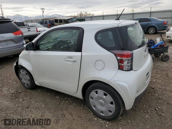 2012 Scion iQ with VIN JTNJJXB04CJ018325, listed as a Copart auction lot 49999945 with 91,507 mi miles and Salvage Title. Bid and sale history available at carsss.com. Image 2.