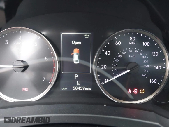 2018 Lexus IS 300 with VIN JTHBA1D20J5077140, listed as a IAAI auction lot 42309181 with 58,459 mi miles and . Bid and sale history available at DreamBid. Image 15.