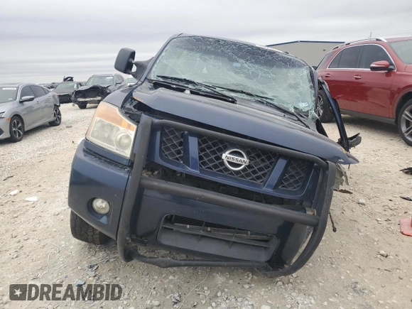 2011 Nissan Titan SL with VIN 1N6BA0EC9BN322356, listed as a Copart auction lot 45275015 with Not Provided miles and Non Repairable. Bid and sale history available at carsss.com. Image 5.
