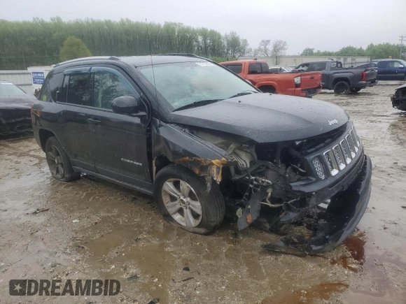 2015 Jeep Compass High Altitude Edition with VIN 1C4NJDEB1FD151838, listed as a Copart auction lot 51712845 with 133,857 mi miles and Salvage Title. Bid and sale history available at carsss.com. Image 4.