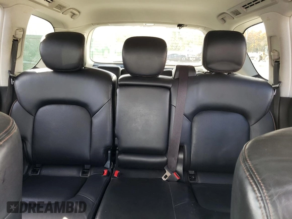 2020 Nissan Armada SL with VIN JN8AY2ND6L9106431, listed as a Copart auction lot 85059094 with 122,697 mi miles and Salvage Title. Bid and sale history available at carsss.com. Image 10.