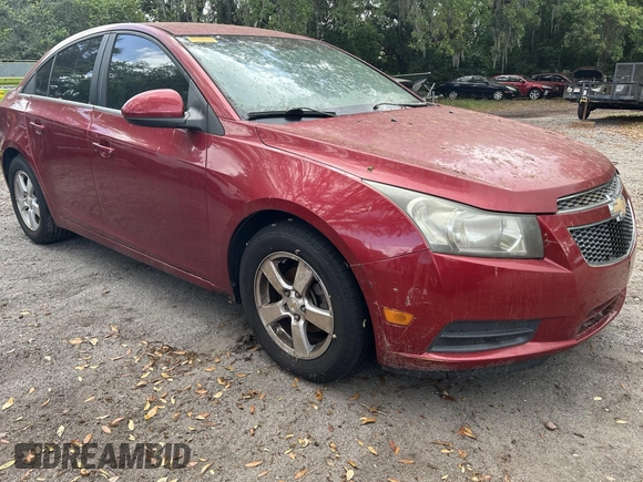 2012 Chevrolet Cruze 1LT with VIN 1G1PF5SC7C7112719, listed as a IAAI auction lot 42071890 with 103,858 mi miles and . Bid and sale history available at DreamBid. Image 1.