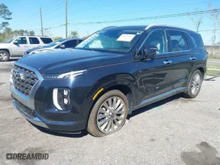 2020 Hyundai Palisade Limited with VIN KM8R54HE7LU044523, listed as a IAAI auction lot 41833085 with 66,133 mi miles. Bid and sale history available at carsss.com. Image 2.