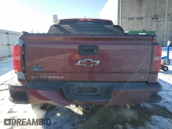 2016 Chevrolet Silverado 1500 LT with VIN 3GCUKREC9GG248787, listed as a Copart auction lot 87665225 with 170,257 mi miles and Salvage Title. Bid and sale history available at DreamBid. Image 6.