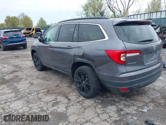 2021 Honda Pilot Special Edition with VIN 5FNYF6H25MB078596, listed as a IAAI auction lot 42033012 with 70,467 mi miles and . Bid and sale history available at DreamBid. Image 3.