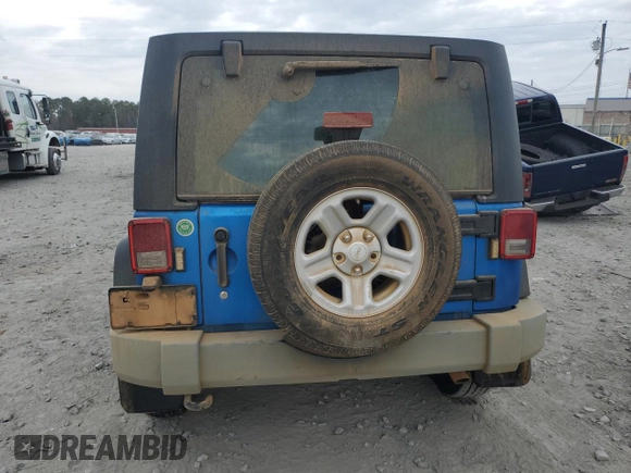 2015 Jeep Wrangler Unlimited Sport RHD with VIN 1C4BJWKG4FL669351, listed as a Copart auction lot 44122795 with Not provided miles and Non repairable. Bid and sale history available at DreamBid. Image 6.