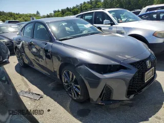 2023 Lexus IS with VIN JTHGZ1E23P5030867, listed as a Copart auction lot 54871264 with 6,429 mi miles and Salvage Title. Bid and sale history available at carsss.com. Image 4.