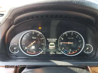 2014 BMW 7 Series 740Li xDrive z VIN WBAYF4C58ED281817, wystawiony jako Copart lot #55755815 z przebiegiem 112 398 mil mil oraz Szkoda całkowita • Salvage title. Historia ofert i sprzedaży dostępna na DreamBid. Obrazek 9.