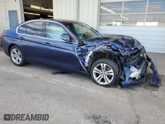 2017 BMW 3 Series 328d xDrive with VIN WBA8F1C30HK826079, listed as a Copart auction lot 48626524 with Not provided miles and . Bid and sale history available at DreamBid. Image 4.