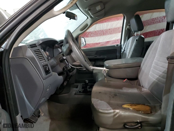 2008 Dodge Ram 2500 SLT with VIN 3D7KS28D08G115538, listed as a Copart auction lot 43695315 with 343,547 mi miles and Clean Title. Bid and sale history available at carsss.com. Image 7.