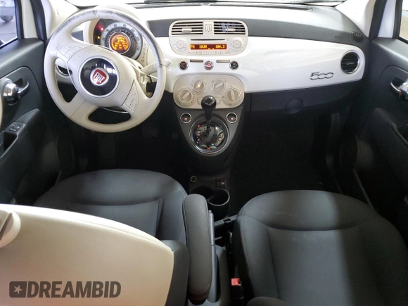 2015 FIAT 500 Pop with VIN 3C3CFFAR4FT598380, listed as a Copart auction lot 52973335 with 96,906 mi miles and Salvage Title. Bid and sale history available at carsss.com. Image 8.
