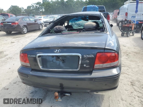 2005 Hyundai Sonata GLS with VIN KMHWF35H45A206895, listed as a Copart auction lot 49910754 with 111,922 mi miles and Non Repairable. Bid and sale history available at carsss.com. Image 6.