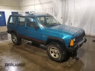 1994 Jeep Cherokee Sport with VIN 1J4FJ68S5RL109124, listed as a Copart auction lot 85524644 with 369,388 mi miles and Salvage title. Bid and sale history available at DreamBid. Image 4.