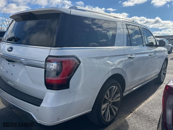 2020 Ford Expedition Max Platinum with VIN 1FMJK1MTXLEA51033, listed as a Copart auction lot 87427274 with 92,841 mi miles and Clean Title. Bid and sale history available at carsss.com. Image 4.