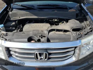2014 Honda Pilot EX-L with VIN 5FNYF4H57EB002202, listed as a Copart auction lot 52979515 with 218,103 mi miles and Salvage Title. Bid and sale history available at carsss.com. Image 12.