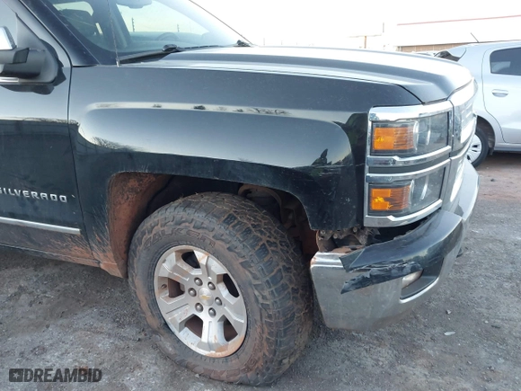 2015 Chevrolet Silverado 1500 LTZ with VIN 3GCUKSEC2FG291714, listed as a IAAI auction lot 41240086 with 169,395 mi miles. Bid and sale history available at carsss.com. Image 6.