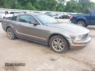 2005 Ford Mustang Deluxe with VIN 1ZVFT80N255121745, listed as a IAAI auction lot 42540069 with Not provided miles and . Bid and sale history available at DreamBid. Image 1.