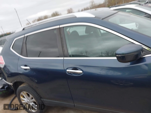 2016 Nissan Rogue SV with VIN KNMAT2MV4GP673663, listed as a IAAI auction lot 42028823 with 126,772 mi miles. Bid and sale history available at carsss.com. Image 14.