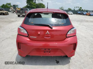 2024 Mitsubishi Mirage ES z VIN ML32AUHJ4RH028833, wystawiony jako Copart lot #59526975 z przebiegiem 7 928 mil mil oraz Czysty tytuł • Clean title. Historia ofert i sprzedaży dostępna na DreamBid. Obrazek 6.