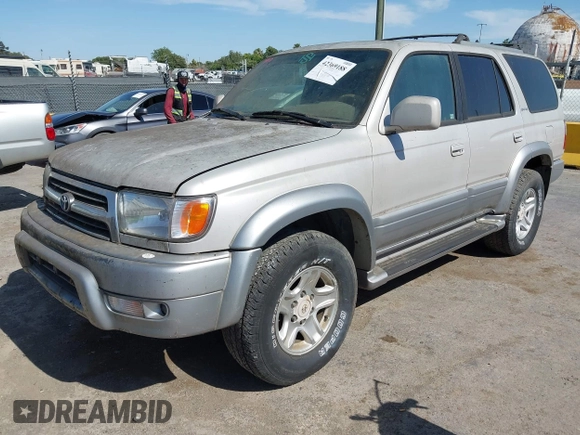 2000 Toyota 4Runner Limited z VIN JT3HN87R0Y9036323, wystawiony jako IAAI lot #42369188 z przebiegiem 283 128 mil mil oraz . Historia ofert i sprzedaży dostępna na DreamBid. Obrazek 2.