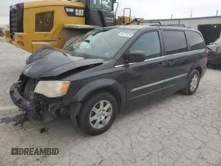 2012 Chrysler Town & Country Touring with VIN 2C4RC1BG7CR259237, listed as a Copart auction lot 50774125 with 164,509 mi miles and Salvage Title. Bid and sale history available at DreamBid. Image 1.