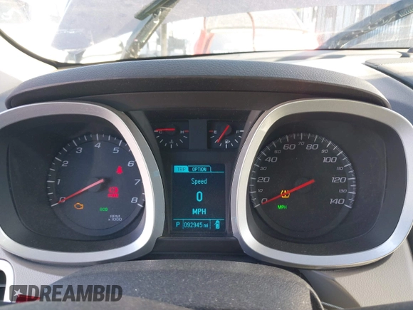2015 Chevrolet Equinox LT with VIN 2GNFLGEKXF6407187, listed as a IAAI auction lot 42081163 with 92,945 mi miles. Bid and sale history available at carsss.com. Image 7.