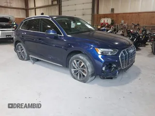 2021 Audi Q5 Premium Plus z VIN WA1BAAFY5M2060286, wystawiony jako IAAI lot #42382475 z przebiegiem 13 510 mil mil oraz . Historia ofert i sprzedaży dostępna na DreamBid. Obrazek 1.