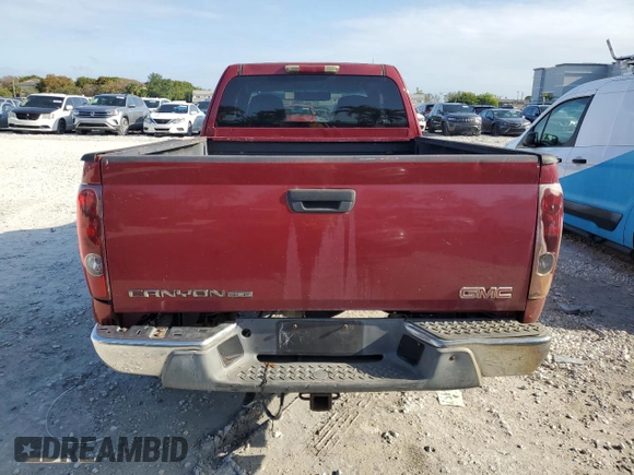 2004 GMC Canyon SLE Z71 with VIN 1GTDT196948123874, listed as a Copart auction lot 52560275 with 184,873 mi miles and Clean Title. Bid and sale history available at carsss.com. Image 6.