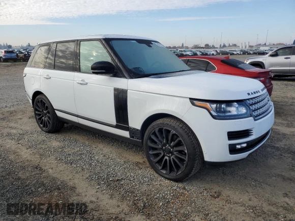 2015 Land Rover Range Rover Autobiography z VIN SALGV2TFXFA234167, wystawiony jako Copart lot #83115734 z przebiegiem 78 052 mil mil oraz Szkoda całkowita • Salvage title. Historia ofert i sprzedaży dostępna na DreamBid. Obrazek 4.