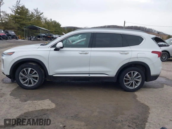 2019 Hyundai Santa Fe Limited with VIN 5NMS5CAD8KH048247, listed as a IAAI auction lot 41639121 with 66,627 mi miles. Bid and sale history available at carsss.com. Image 15.