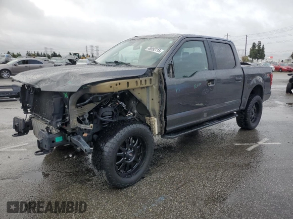 2019 Ford F-150 XL with VIN 1FTEW1EP9KKC35052, listed as a Copart auction lot 48992715 with 41,740 mi miles and Salvage Title. Bid and sale history available at carsss.com. Image 1.