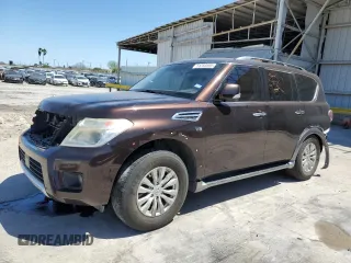 2017 Nissan Armada Platinum z VIN JN8AY2ND4H9006836, wystawiony jako Copart lot #51253595 z przebiegiem 149 729 mil mil oraz Szkoda całkowita • Salvage title. Historia ofert i sprzedaży dostępna na DreamBid. Obrazek 1.
