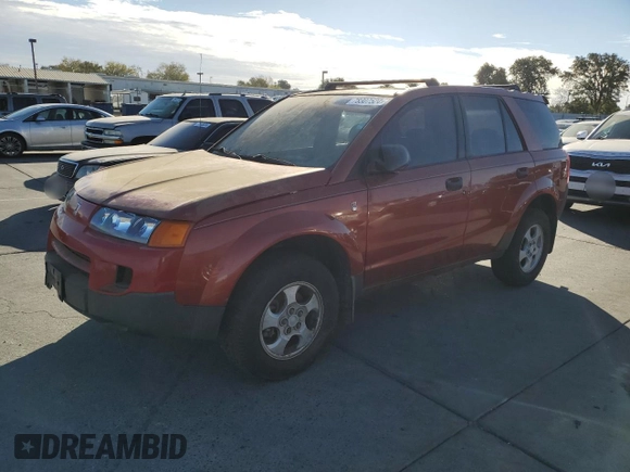 2003 Saturn VUE with VIN 5GZCZ43D13S860411, listed as a Copart auction lot 78307524 with Not Provided miles and Salvage Title. Bid and sale history available at DreamBid. Image 1.